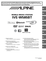 Alpine IVE-W585BT Owner's manual