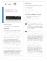 Control 4 Network HD Pro Installation guide