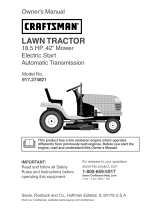 Craftsman 917.274821 Owner's manual