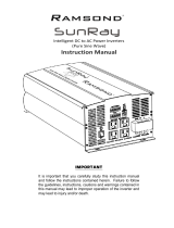 Ramsond SunRay 3000 User manual
