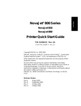 ENCAD NovaJet 850 Quick start guide