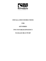 RV Products 6535 SERIES Installation Instructions Manual