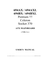 AZZA 694AX User manual