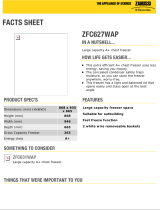 Zanussi ZFC627WAP Owner's manual