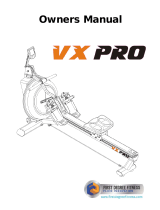 First Degree Fitness VX pro Owner's manual