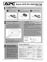 APC ES 400 User manual