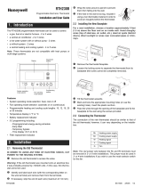 Honeywell Thermostat RTH230B User manual
