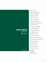 Hanns.G HL231 User manual