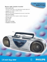 Philips AW7150 User manual