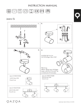 Qazqa Modern Track Light Jeana SL User manual