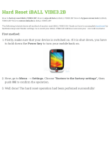 iBall VIBE3.2B Hard reset manual