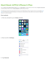 Apple iPhone 6 Plus User manual