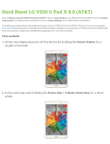 LG V520 G Pad X 8.0 (AT&T) User manual