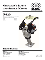 MBW R420 (REV G - R420H) Owner's manual