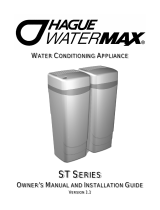 Hague Quality Water WaterMax 1AAN Owner's Manual And Installation Manual
