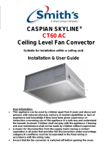 Smiths CASPIAN SKYLINE CT60 AC Installation & User Manual