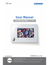 Commax CAV-70PG User manual