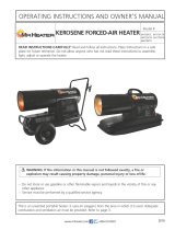 MrHeater MH125KTR Operating Instructions And Owner's Manual