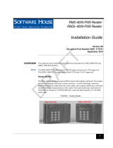 Software House RM2-4000-PI26 Installation guide