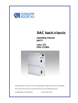 DURKOPP ADLER DAC classic 281 Operating instructions