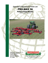 Progressive Turf Equipment Pro-Max 36 16371000 to Current User manual