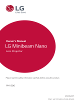 LG PH150G User manual