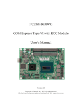 Portwell PCOM-B630VG User manual