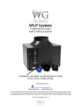 Wine Guardian SP25-SP200 Split Pro Systems User manual