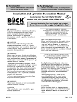 BOCK LCE12 Installation And Operation Instruction Manual