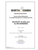 WIRTH OKTOPUS GLASS-Jack GL-RN 400 Operating