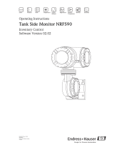Endres+Hauser Tank Side Monitor NRF590 Operating instructions