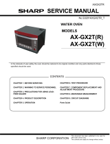 Sharp AX-GX2T(R) User manual