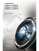 ASROCK H81M-HG4 User manual