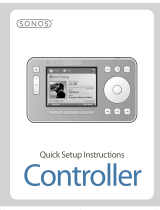Sonos Controller CR100 Quick Setup Instructions Manual