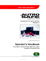 Autronica BS-320 Operator's Handbook Manual