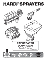 Hardi ATV Series User manual