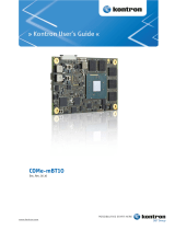 kontron COMe-mBT10 User guide