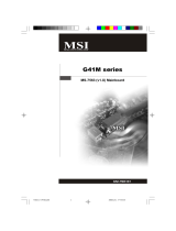 Microstar MS-7563 User manual