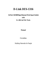 D-Link DES-1316 - Switch User manual