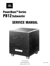 JBL PowerBass PB12 User manual