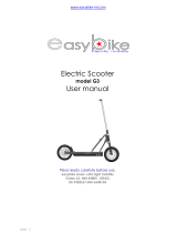 Easybike G3 User manual