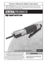 CENTRALPNEUMATIC 91753 Owner's Manual & Safety Instructions