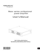 Famousound MA4800sx User manual