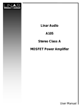 Linar Audio A105 User manual