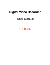 Avtronix AD-808Q User manual