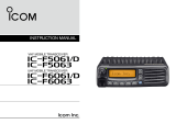 ICOM IC-F6061 User manual