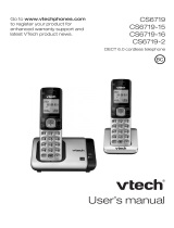 VTech CS6719 CS6719-15 CS6719-16 CS6719-2 User manual