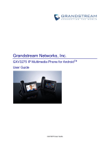 Grandstream Networks GXV3275 User manual