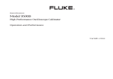 Fluke 9500B User Handbook Manual