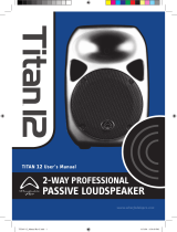 Wharfedale Pro Titan 12 ACTIVE User manual